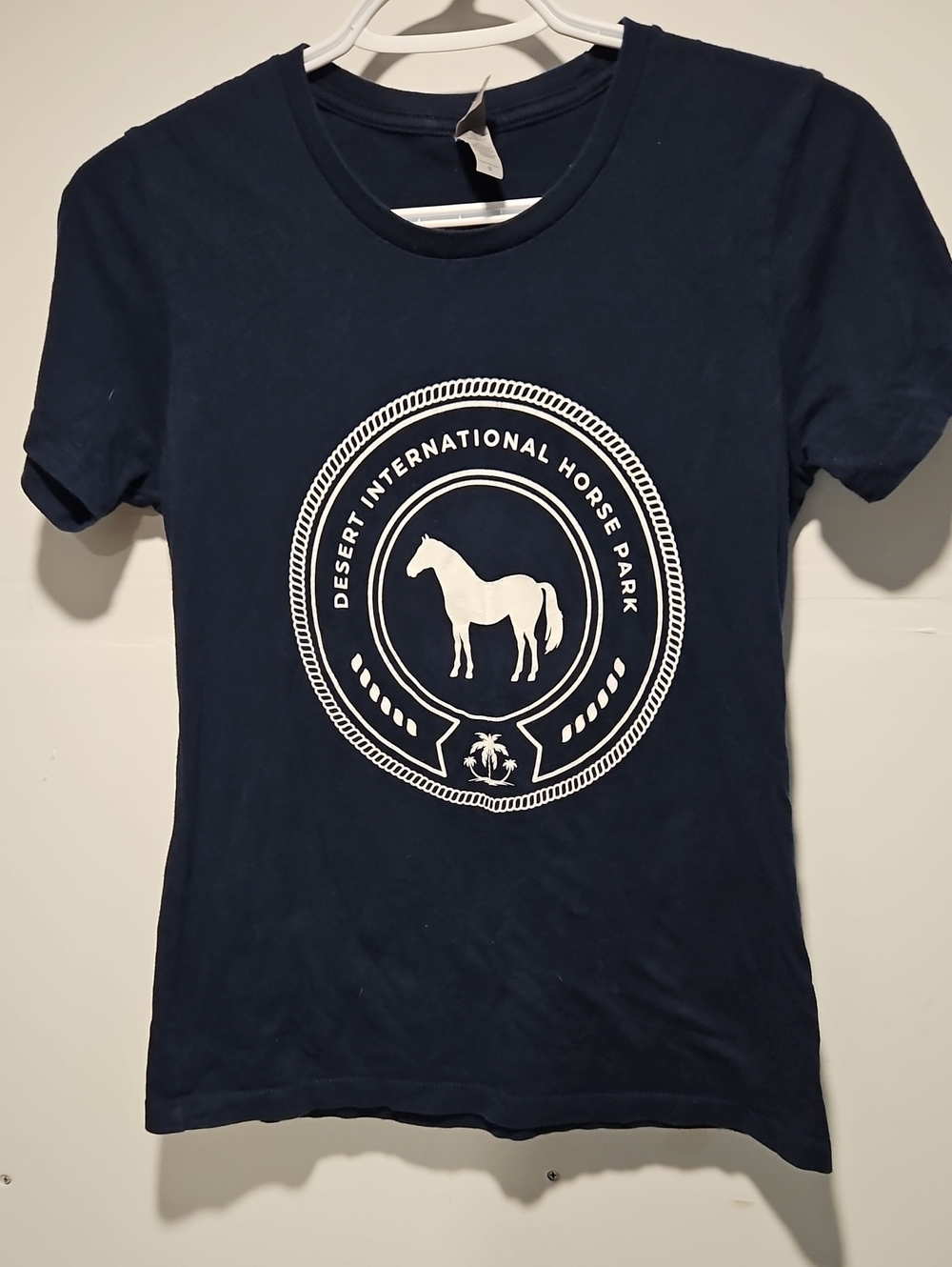 Navy Graphic Horse Tee - Desert International Horse Park